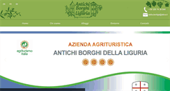 Desktop Screenshot of antichiborghidellaliguria.com